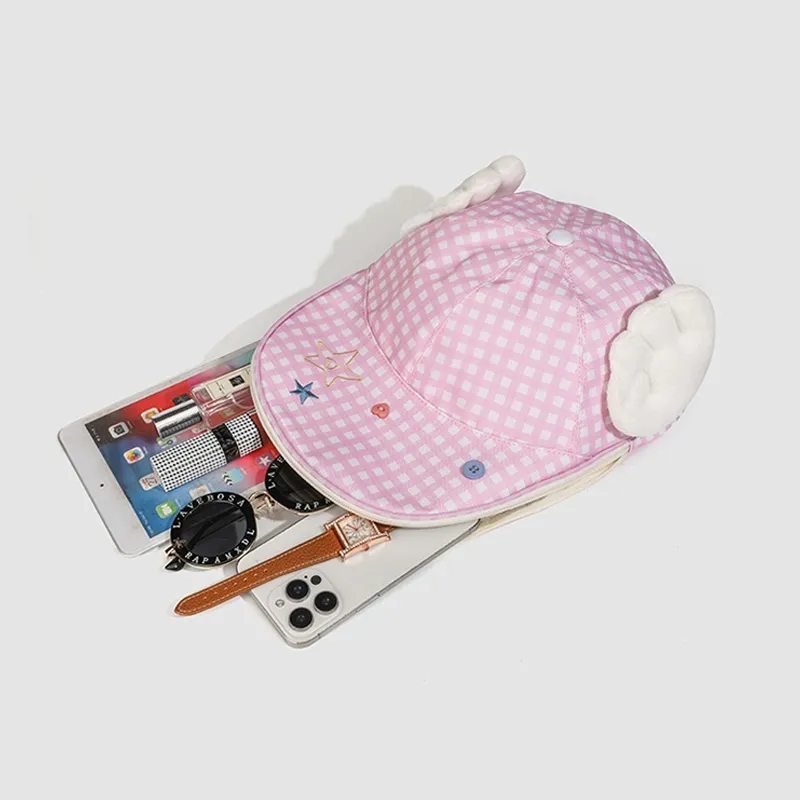 Juju Jimmy Canvas Backpack Regular Women's Pink-6