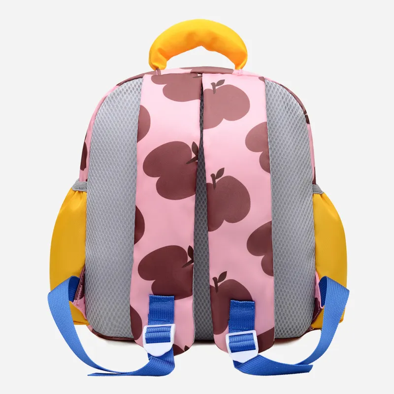Juju Jimmy Nylon Backpack Regular Women's Beige Pink/Green/Pink-10