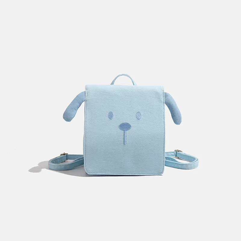 Juju Jimmy Denim Backpack Women's Sky Blue-6