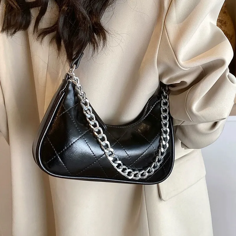 Juju Jimmy PU Shoulder Bag Regular Women's Silver-9