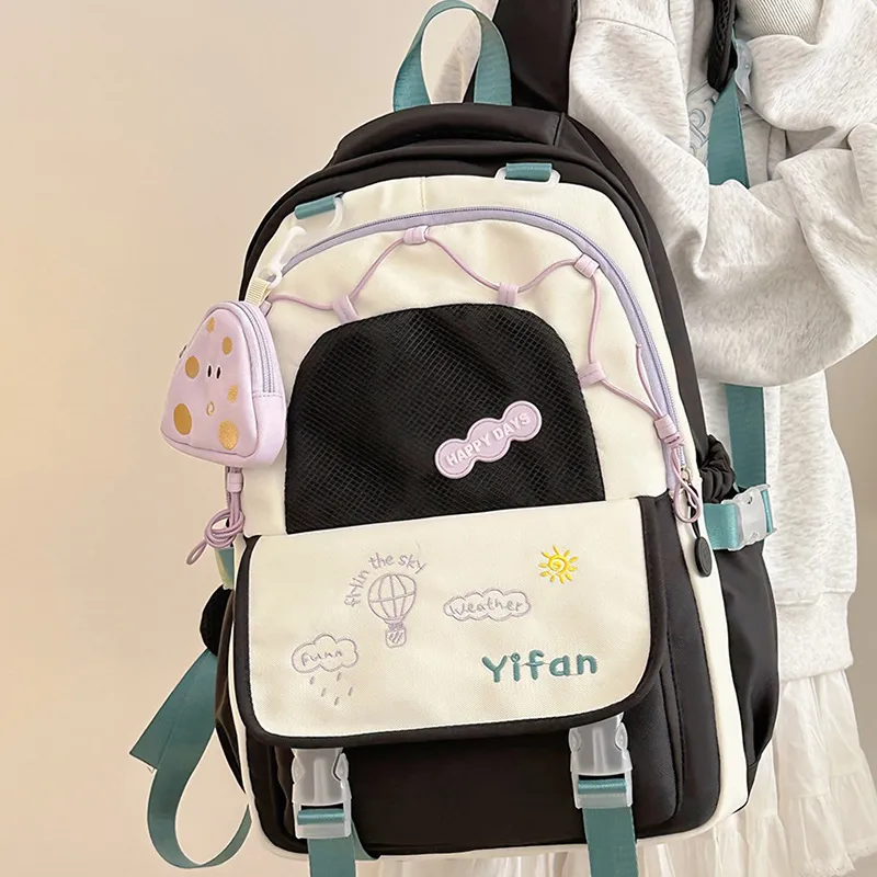 Juju Jimmy Nylon Backpack Regular Women's Multicolor-15