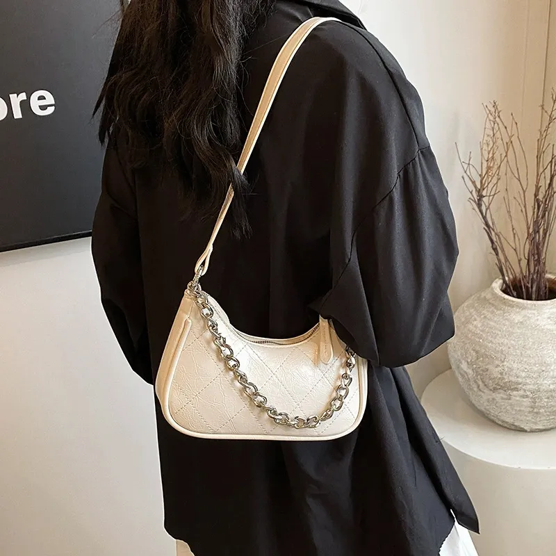 Juju Jimmy PU Shoulder Bag Regular Women's Silver-11