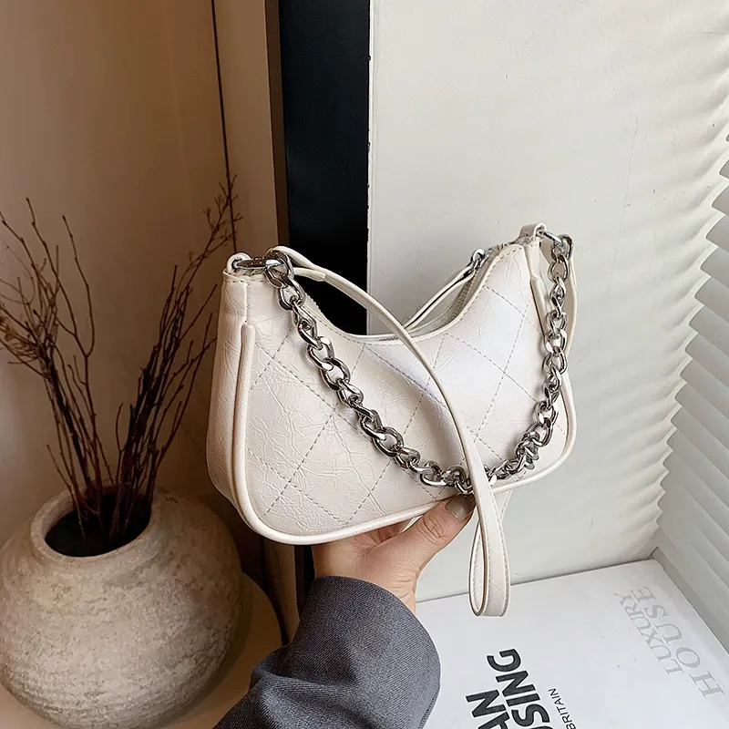 Juju Jimmy PU Shoulder Bag Regular Women's Silver-14