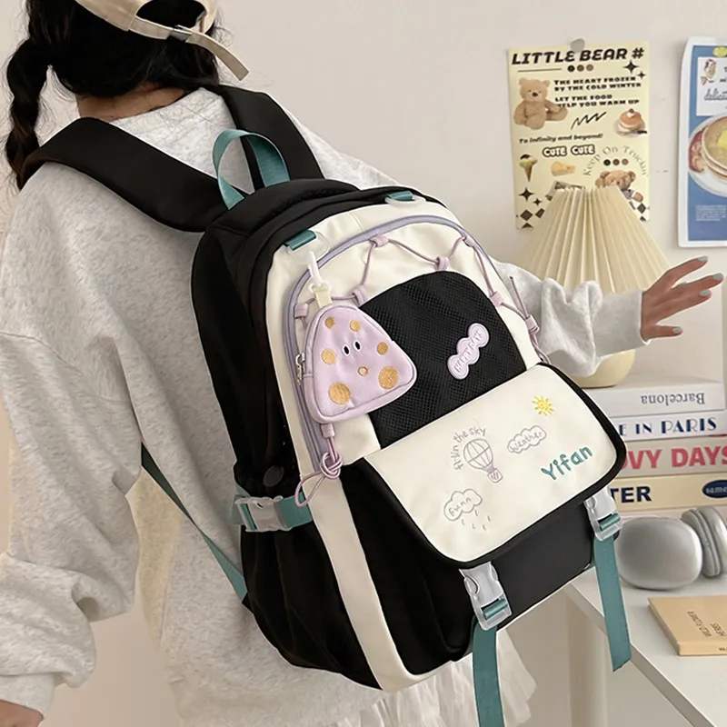 Juju Jimmy Nylon Backpack Regular Women's Multicolor-16