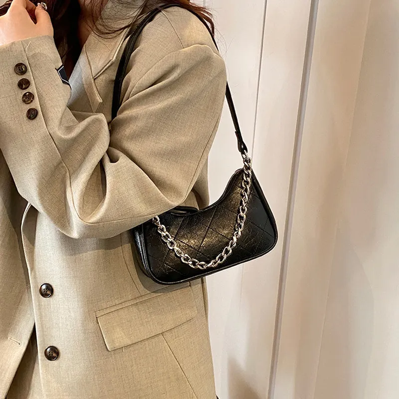 Juju Jimmy PU Shoulder Bag Regular Women's Silver-8