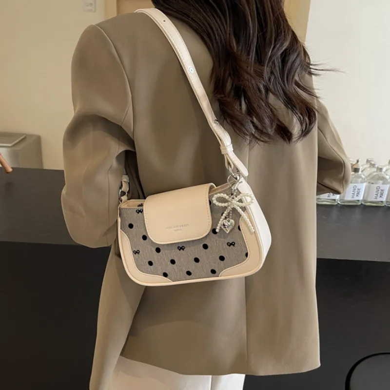 Juju Jimmy Acrylic Underarm Crossbody Bag, Shoulder Bag Regular Women's Silver/Black/White-12
