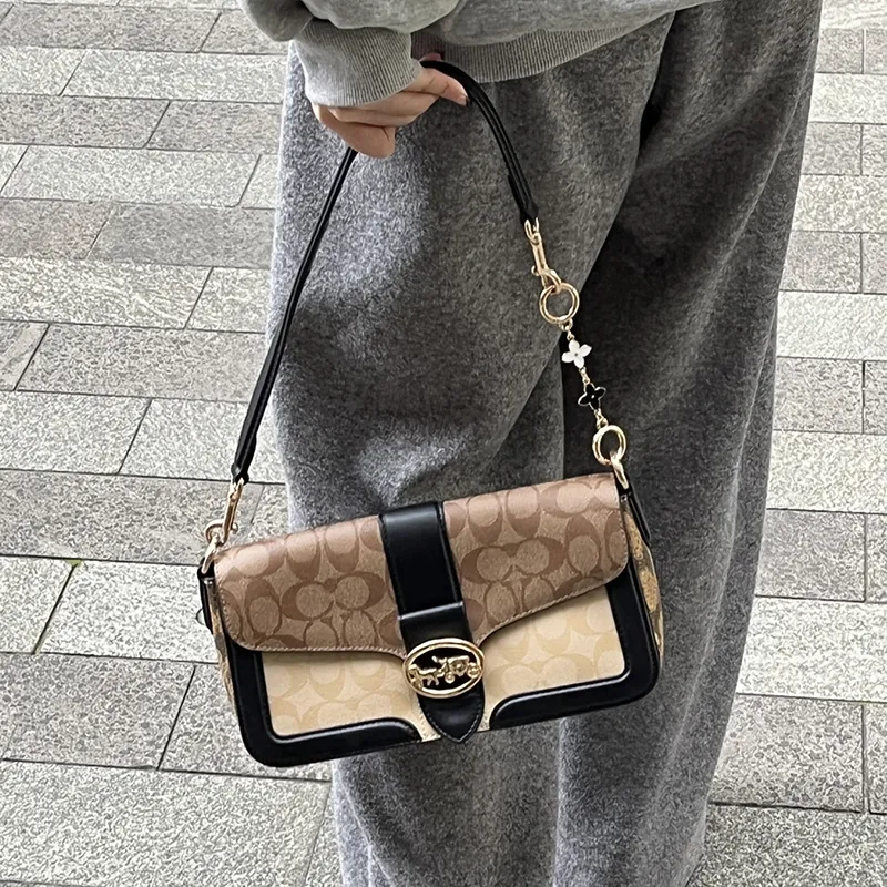 Juju Jimmy Metal Bag Strap Women's Black White-1