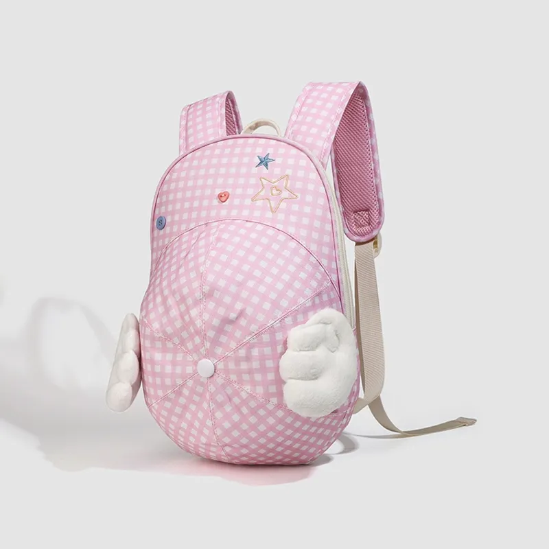 Juju Jimmy Canvas Backpack Regular Women's Pink-5