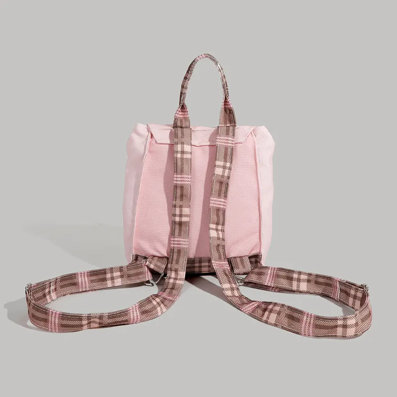 Juju Jimmy Fabric Backpack Regular Women's Pink-3