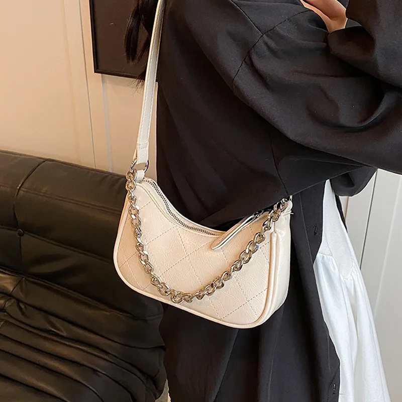 Juju Jimmy PU Shoulder Bag Regular Women's Silver-13