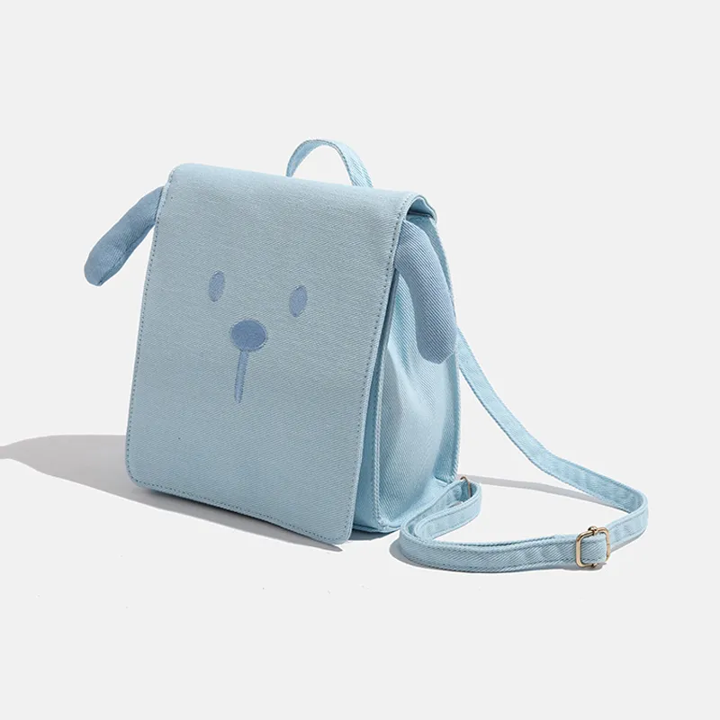 Juju Jimmy Denim Backpack Women's Sky Blue-3