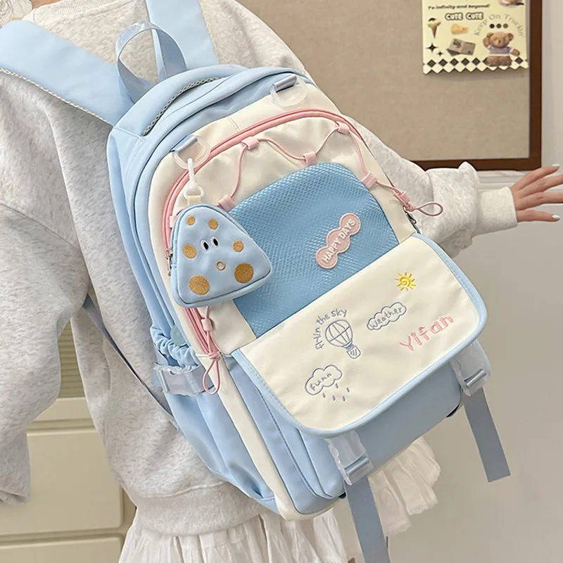 Juju Jimmy Nylon Backpack Regular Women's Multicolor-8