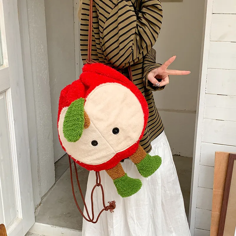 Juju Jimmy Acrylic Backpack Tubas Women's Red White-5