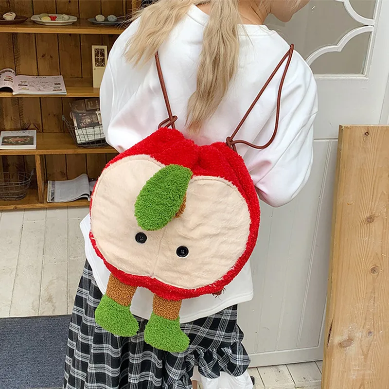 Juju Jimmy Acrylic Backpack Tubas Women's Red White-3