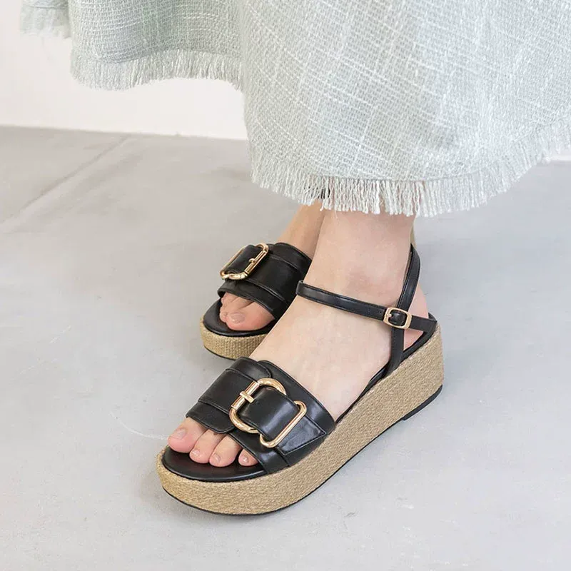 RANDA One Strap Sandals Women's-5