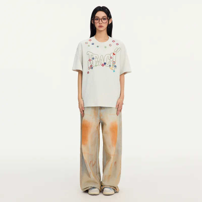 Teach Peace T Shirts Unisex-4