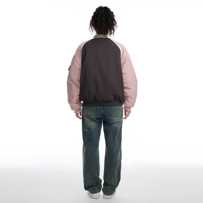 Teach Peace Puffer Jackets Unisex-3