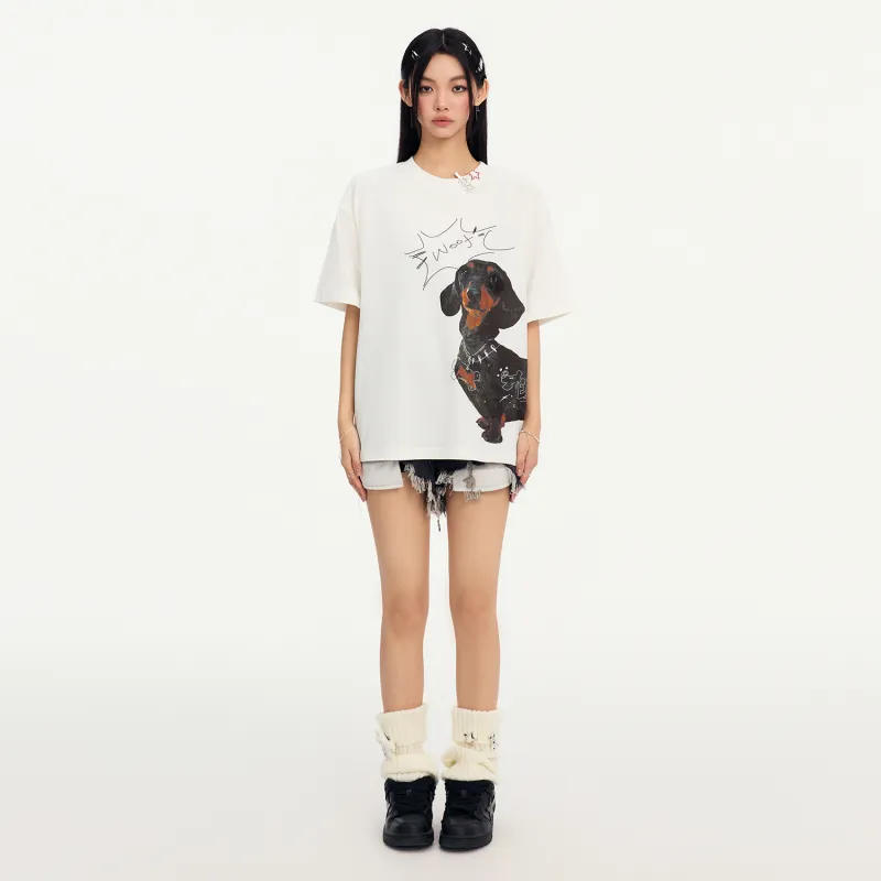 Teach Peace T Shirt Unisex White-4