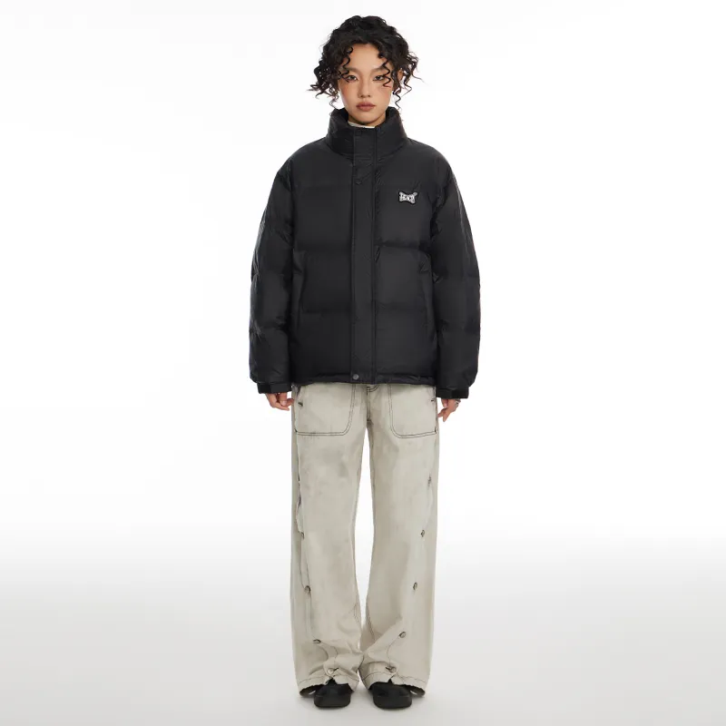 Teach Peace Casual Down Jacket Unisex-16
