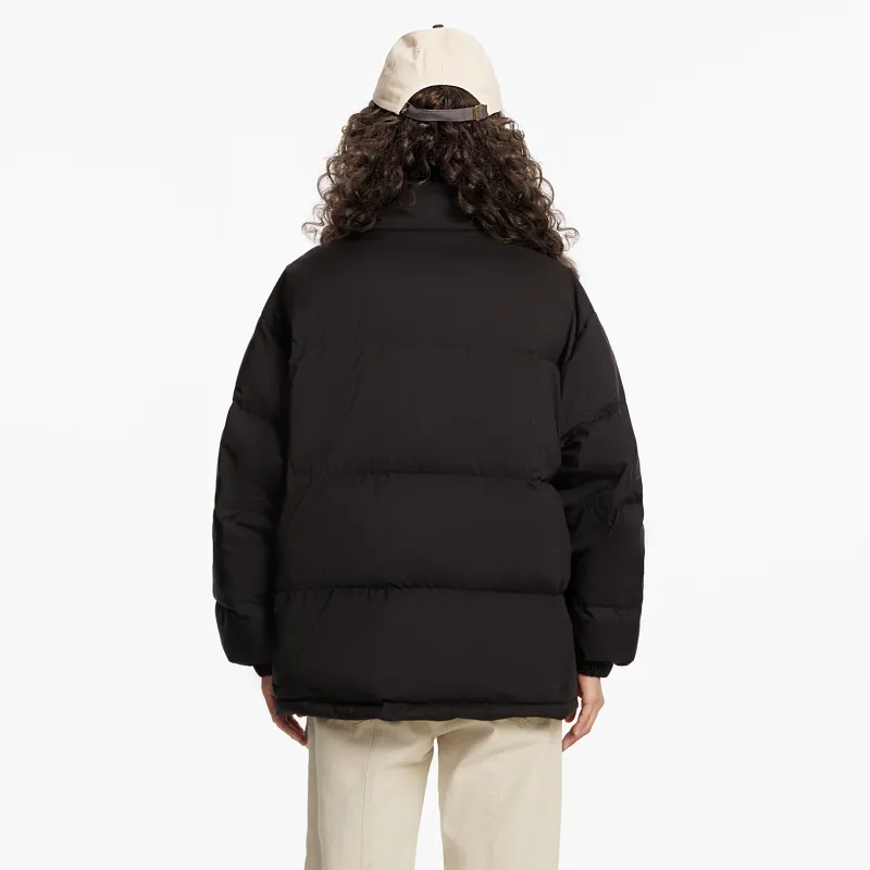 Teach Peace Basic Letter Print Thickened Stand Collar 90 Fill Power White Duck Down Coat Down Jacket Unisex-22