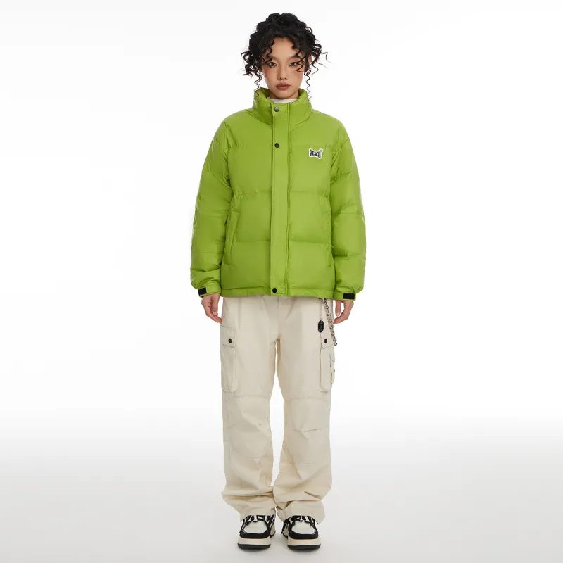 Teach Peace Casual Down Jacket Unisex-10