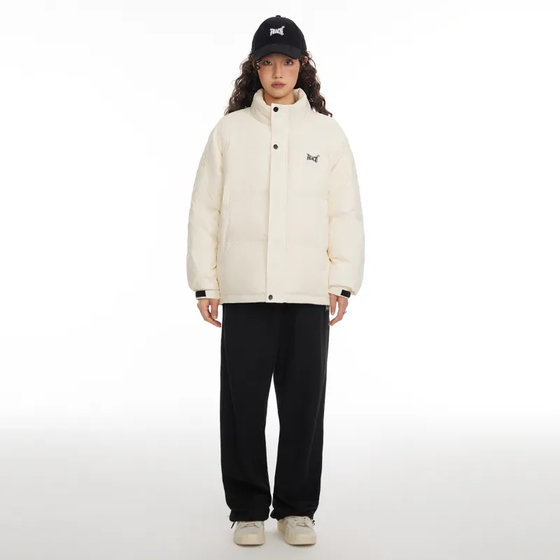 Teach Peace Casual Down Jacket Unisex-4