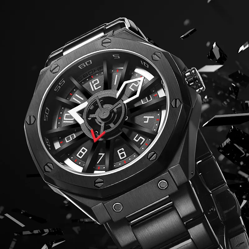 EBOHR Men Fiducial Collection Watch-2
