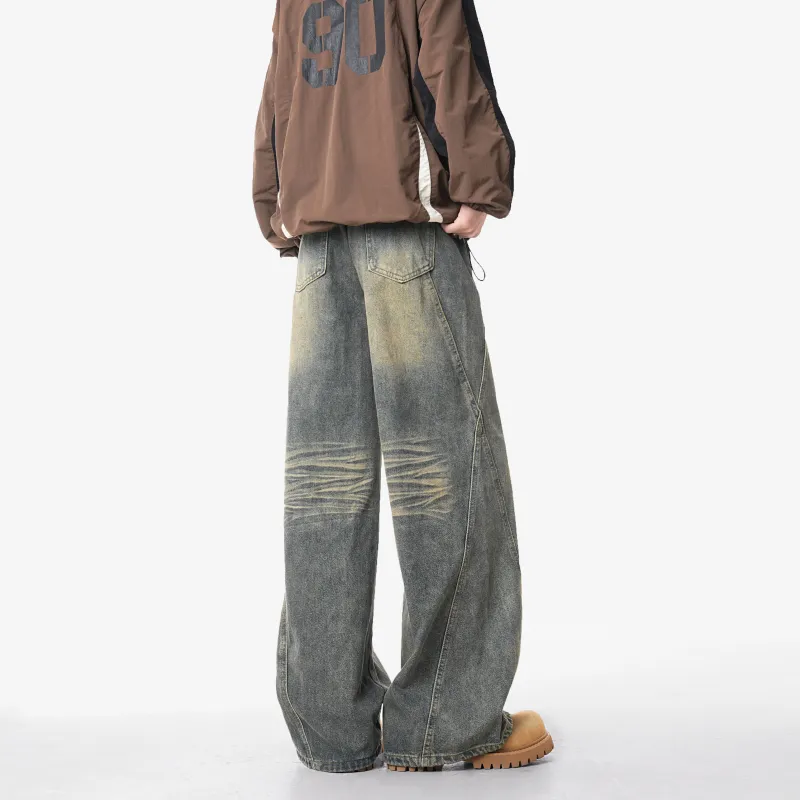 ATLETICO DE MADRID 1903 Jeans Unisex Vintage Blue-1