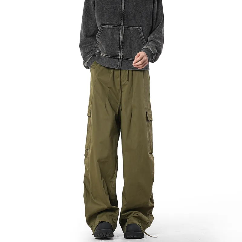 ATLETICO DE MADRID 1903 Casual Pants Unisex Army Green-3