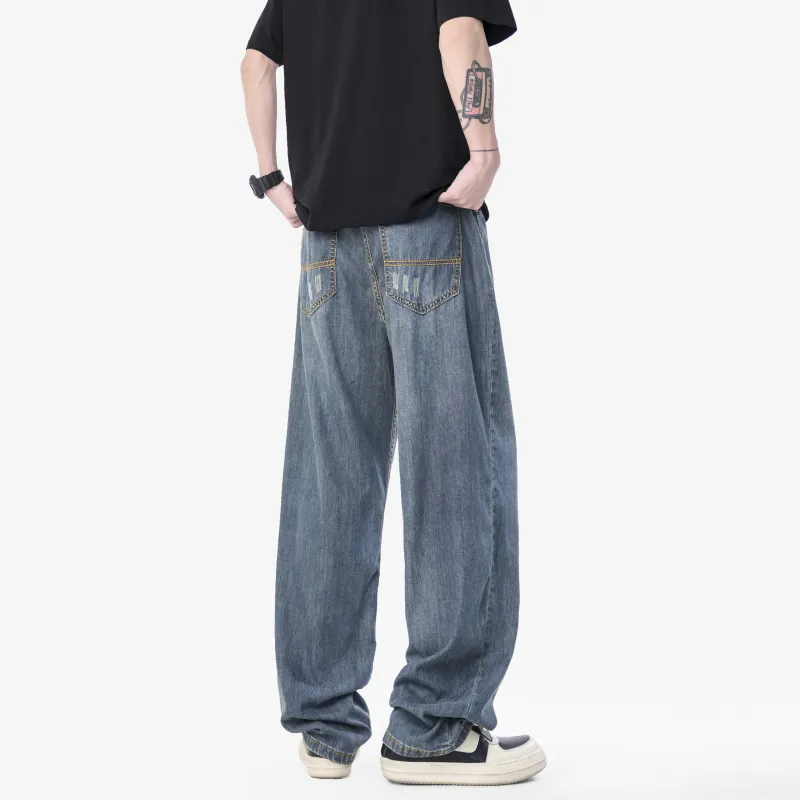 ATLETICO DE MADRID 1903 Jeans Unisex Vintage Blue-1