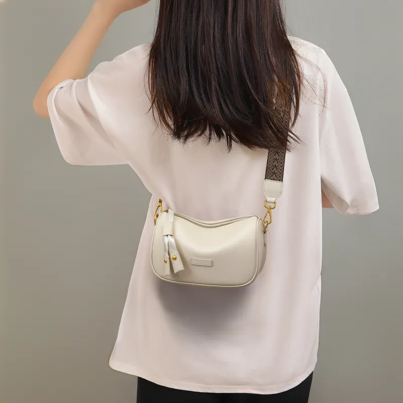 EBLAN Synthetic Leather Shoulder Bag, Crossbody Bag, Pillow Bag Regular Women's Coffee-7