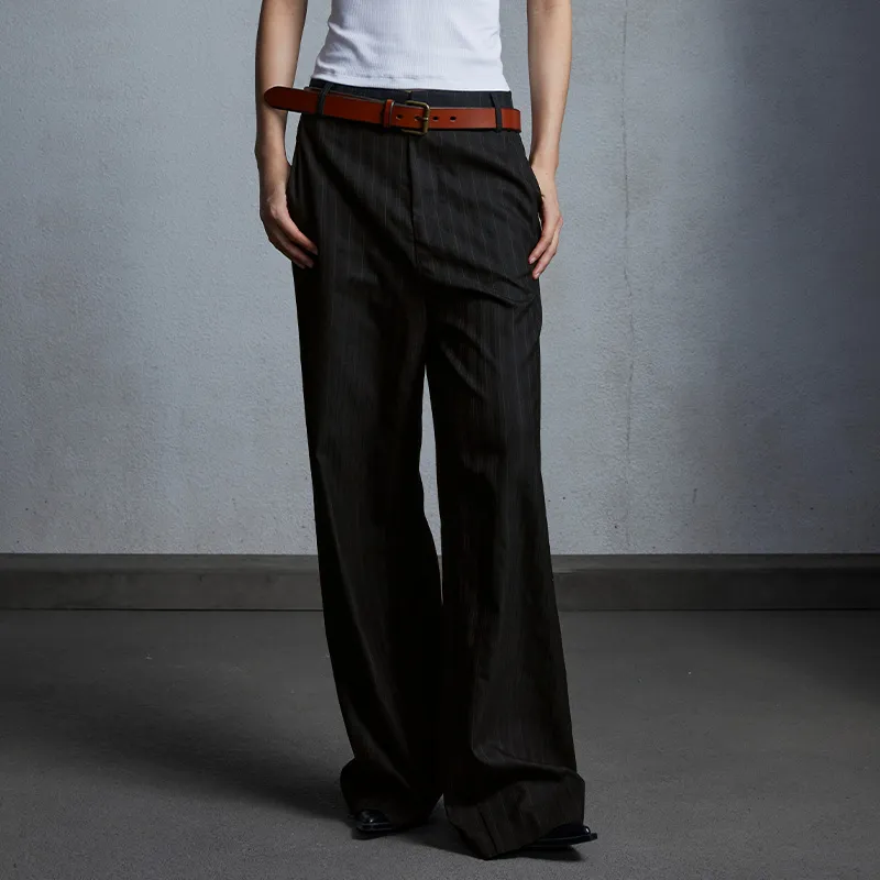 OPICLOTH Suit Trouser Unisex Black Gold-3