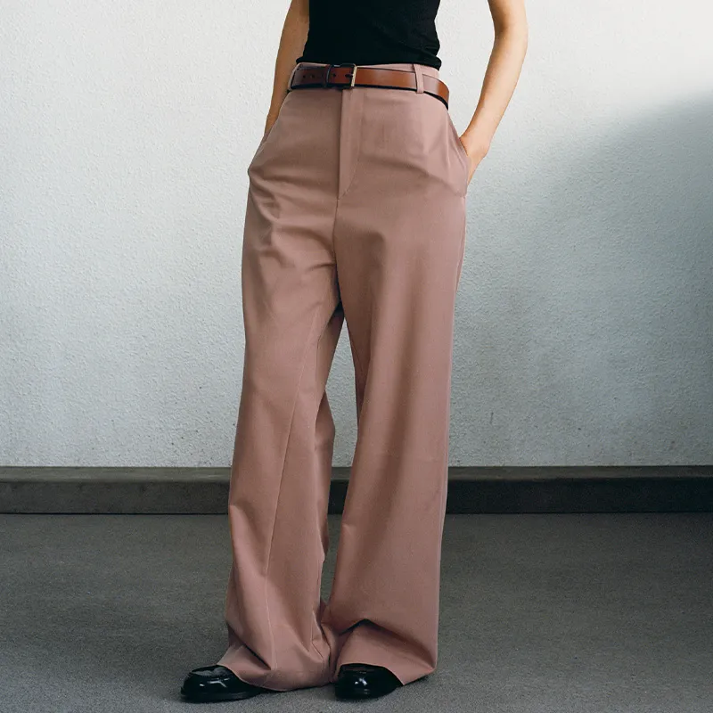 OPICLOTH Suit Trouser Unisex Dusty Pink-5