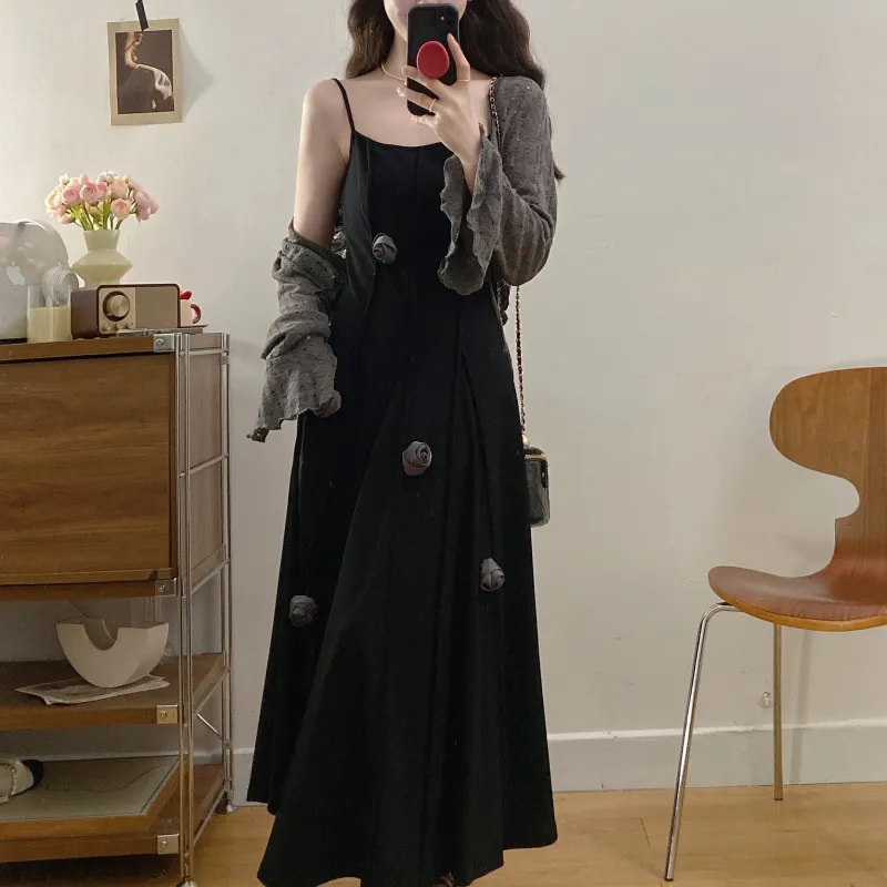 PAVEA Two Piece Skirt Sets Women's-3