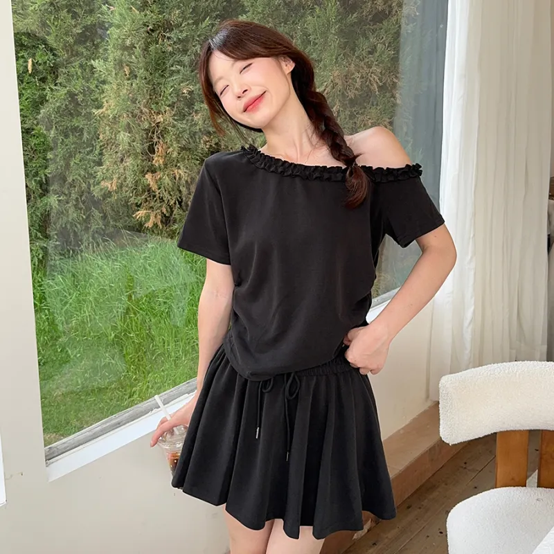 PAVEA Two Piece Skirt Sets Women's-10