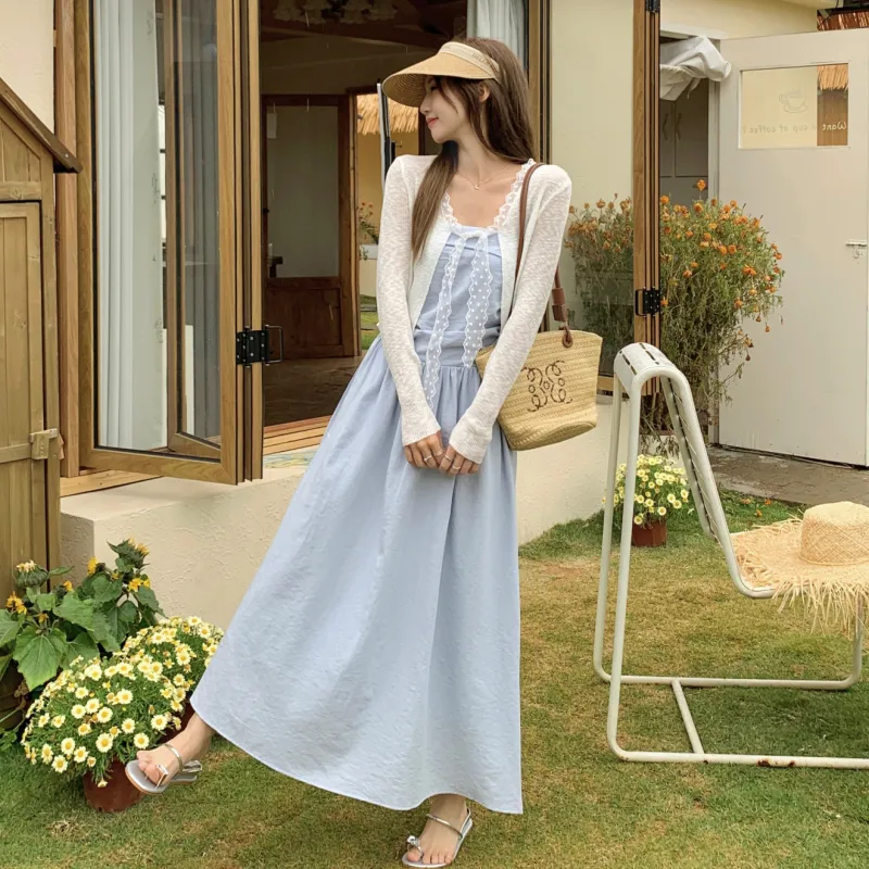 PAVEA Two Piece Skirt Sets Women's-3