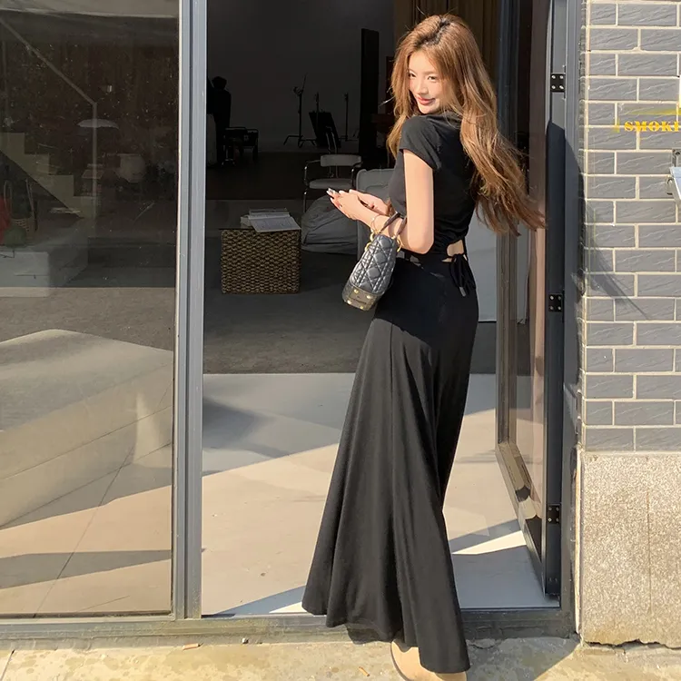 PAVEA Two Piece Skirt Sets Women's-4