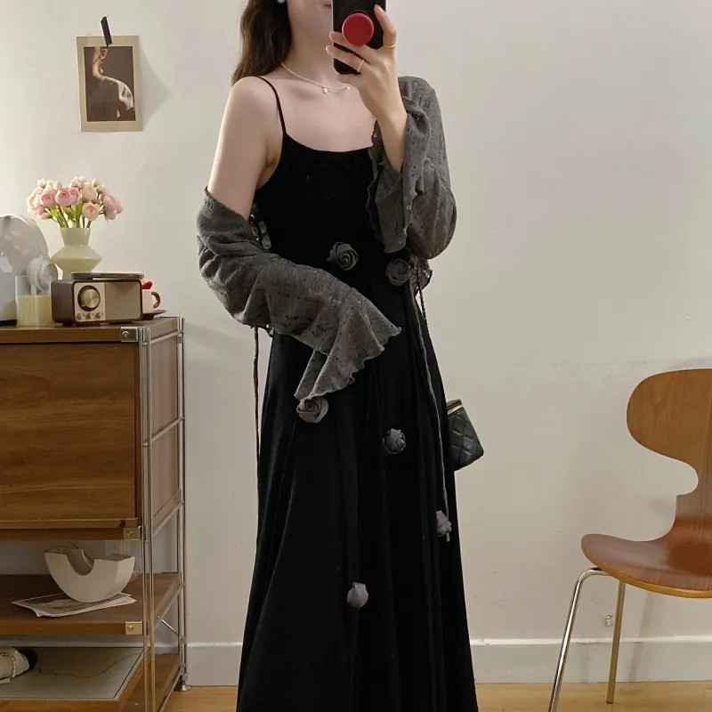 PAVEA Two Piece Skirt Sets Women's-5