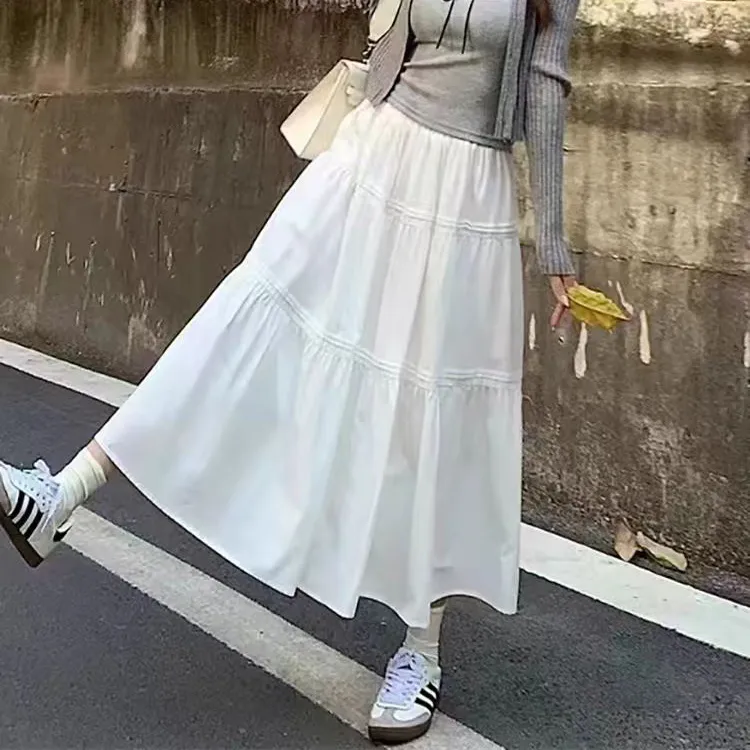 PAVEA Casual Long Skirt Women's-5