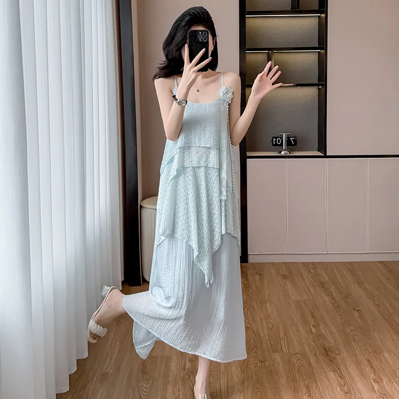 PAVEA Slip Dresses Women's-6