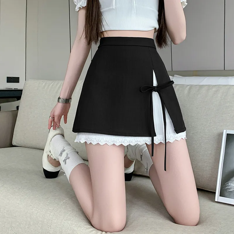 PAVEA Casual Short Skirts Women's-9