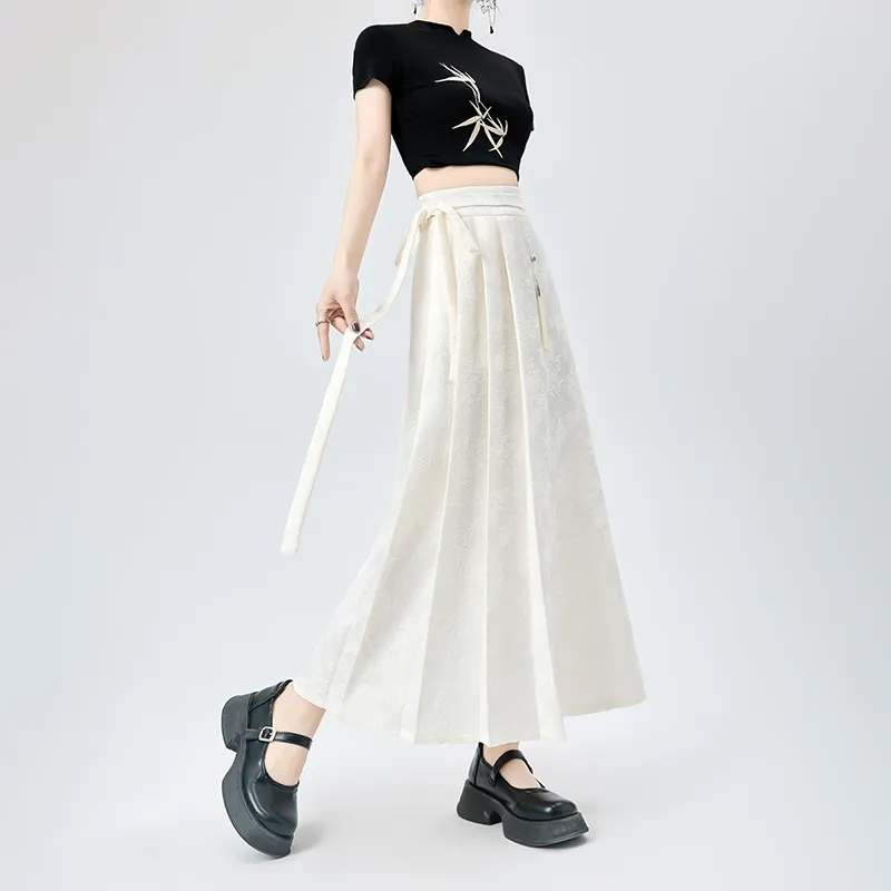 PAVEA Casual Long Skirt Women's-9