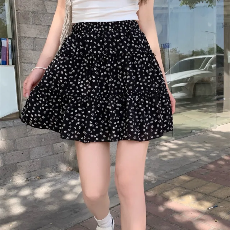 PAVEA Casual Short Skirts Women's-5