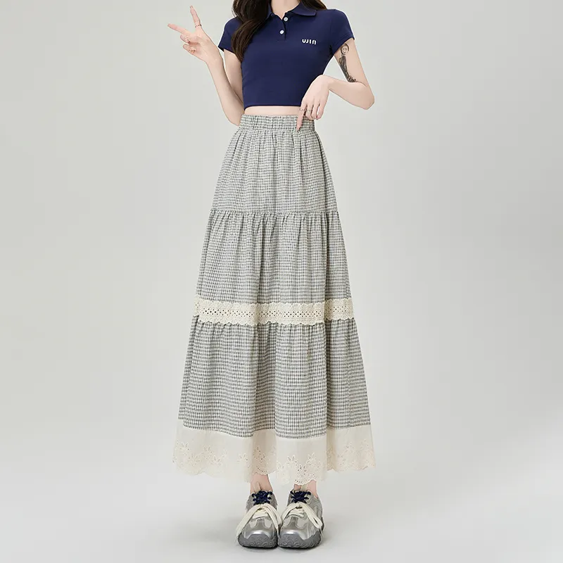PAVEA Casual Long Skirt Women's-7