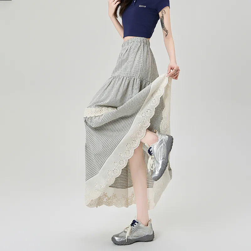 PAVEA Casual Long Skirt Women's-9
