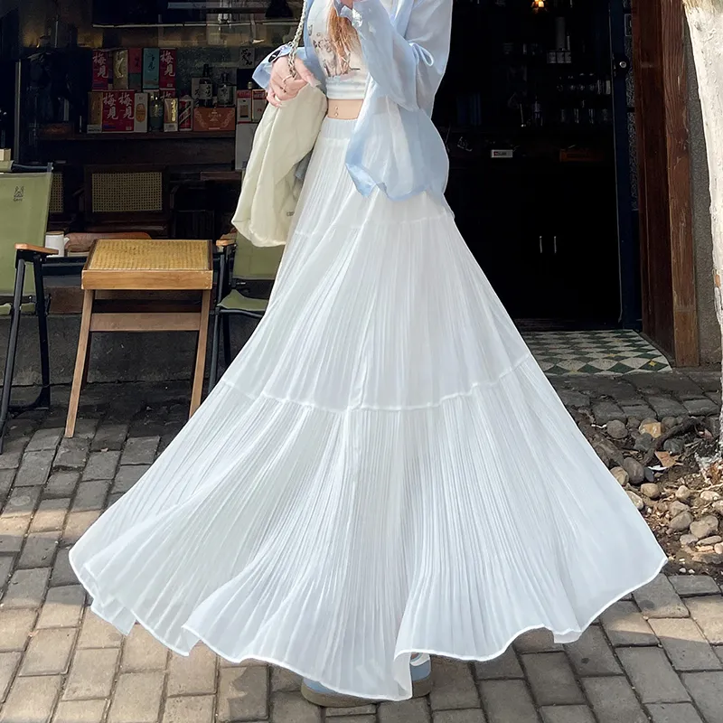 PAVEA Casual Long Skirts Women's-7