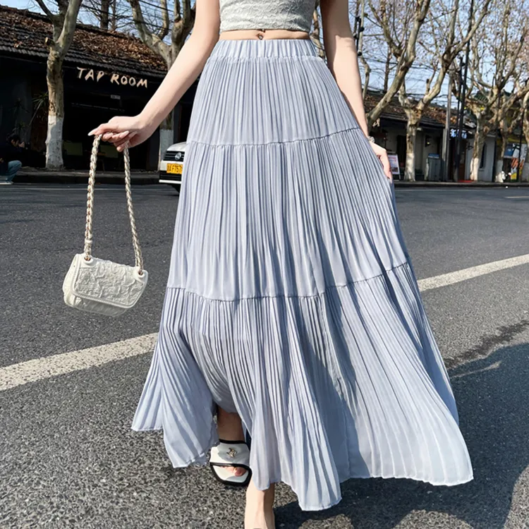 PAVEA Casual Long Skirts Women's-14