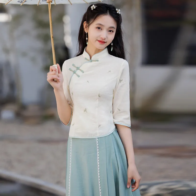 PAVEA Two Piece Skirt Sets Women's-4