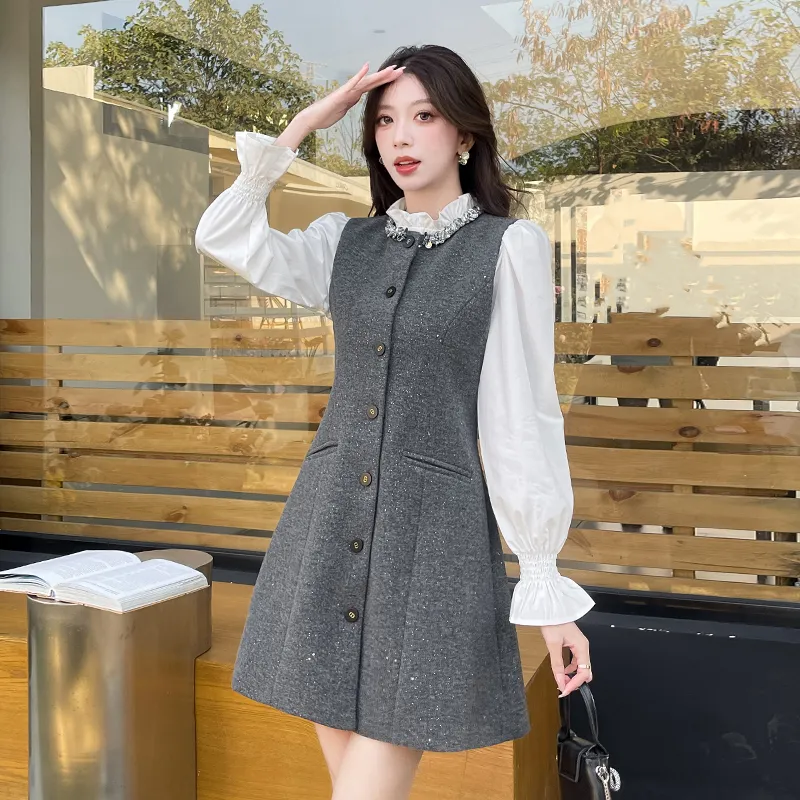 PAVEA Two Piece Skirt Sets Women's-3
