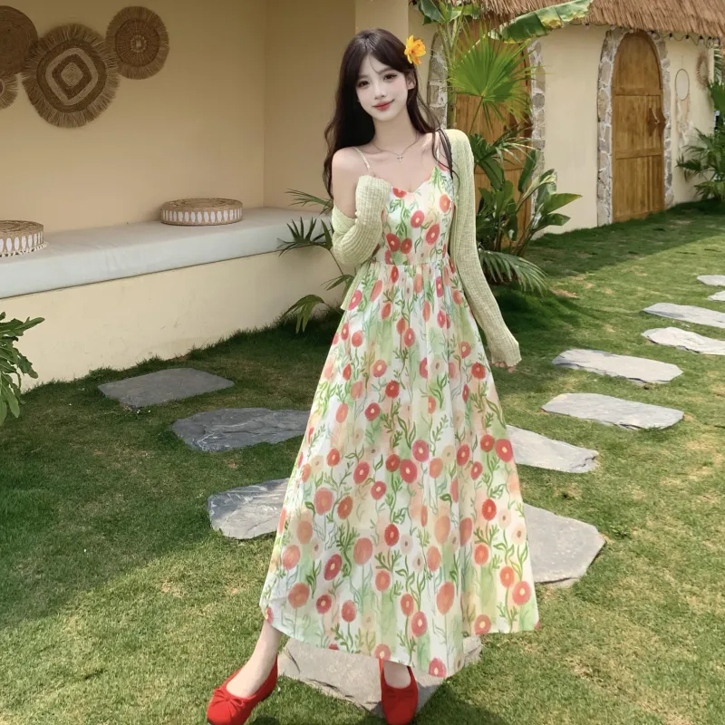 PAVEA Two Piece Skirt Sets Women's-2